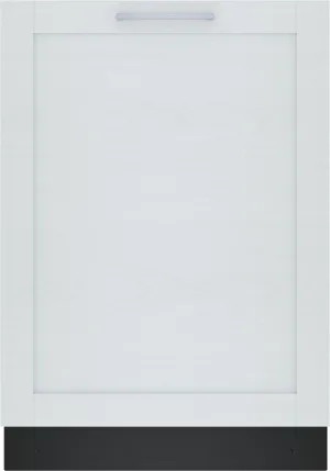 Bosch Front view of the Bosch 800 Series SHV78DM3N panel ready dishwasher